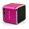 iPad, iPhone, iPod MusicMan BT-X2 Mobile Bluetooth Mini Speaker - Pink